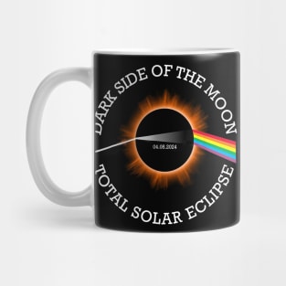 Total Solar Eclipse 04 08 24 Rainbow Totality Dark Side Moon Mug